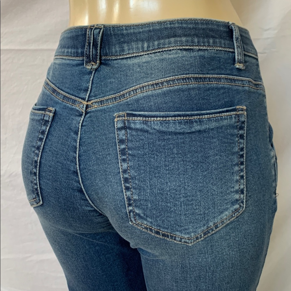 DEMOCRACY Jeans Women’s Tummy Control Size 6 Ankle Length Crop Pants Slim NWOT